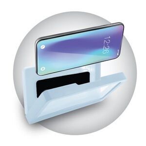 IJOY Enclose - Splashproof Phone Case Mount - Light Blue